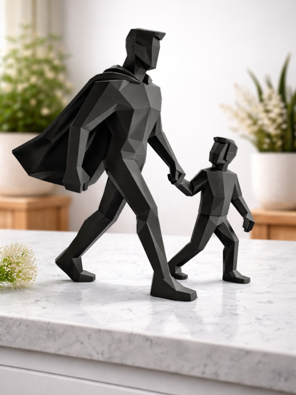 Escultura "Padre e hijo"