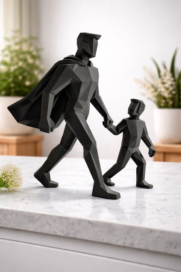 Escultura "Padre e hijo"