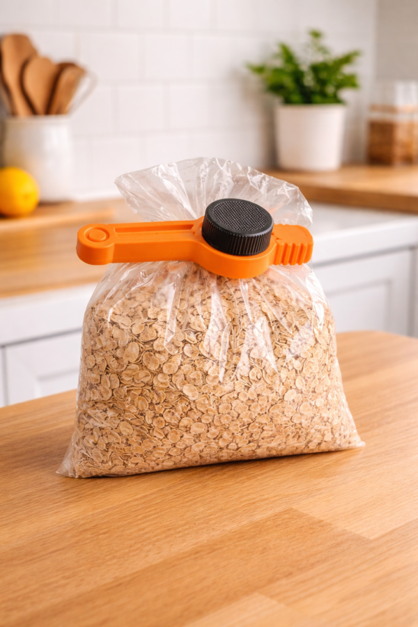 clip bolsa Clip para bolsa con tapa