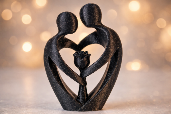 Escultura "Día de San Valentín"