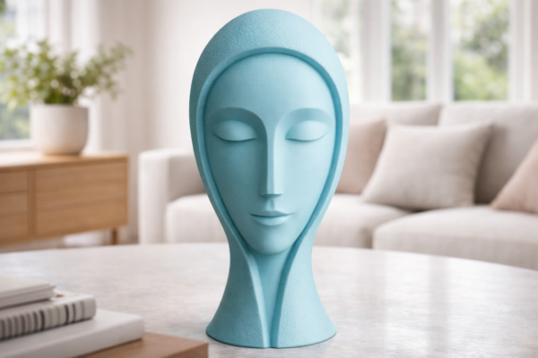 Escultura "Rostro sereno"