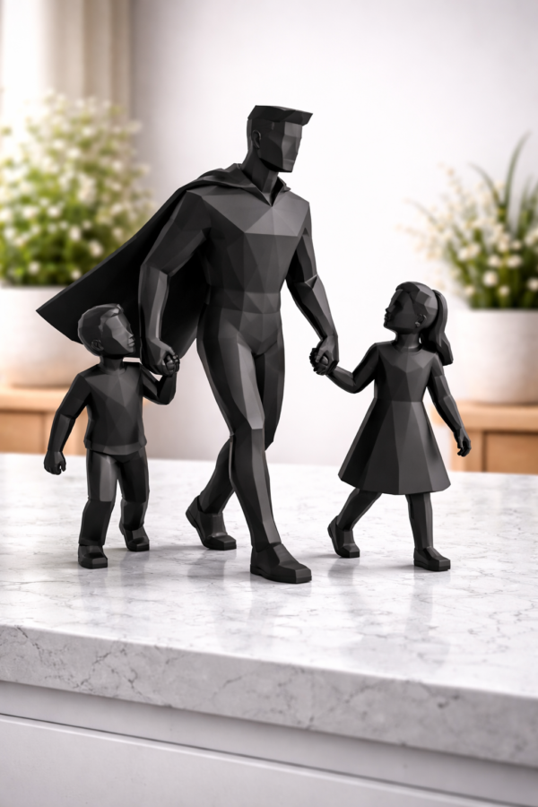 Escultura "Padre e hijos"