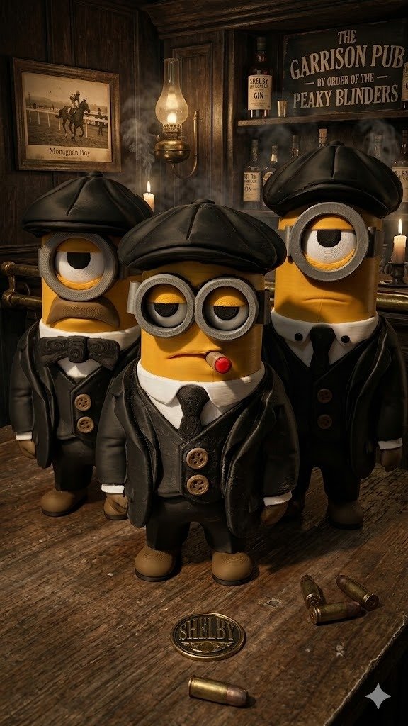 minion peacky blinders Minions Peacky Blinders Pack Premium
