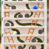 Juego Libro "Serpientes y escaleras"