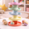 Torre pelotas didáctica.